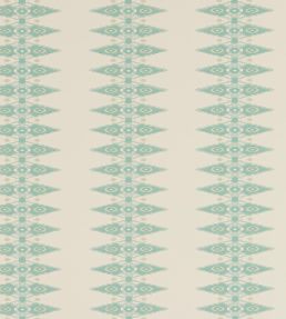 Priya Stripe Wallpaper by Jane Churchill Aqua