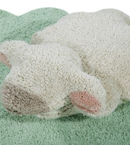 Puffy Sheep Rug by Lorena Canals Green