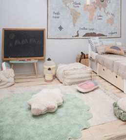 Puffy Sheep Rug by Lorena Canals Green