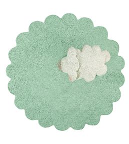 Puffy Sheep Rug by Lorena Canals Green