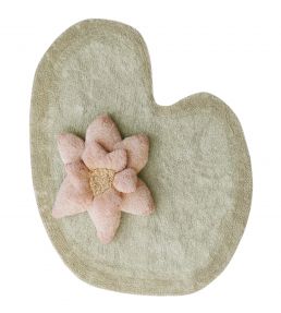 Lorena Canals Puffy Water Lily rug Green C-PUFFY-LILY Green