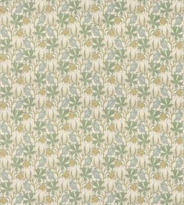 Pumpkins Fabric by GP & J Baker Aqua