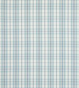 Purbeck Check Fabric by Baker Lifestyle Aqua