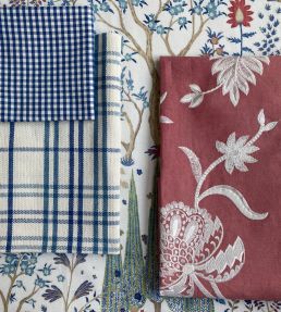 Petherton Fabric by Baker Lifestyle Pink