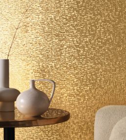 Pyrite Wallpaper by Casamance Or