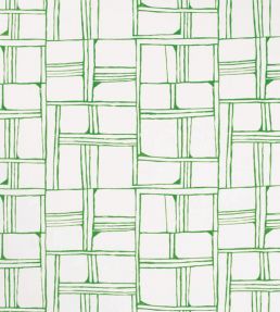 Quadrant Fabric by Christopher Farr Cloth Green