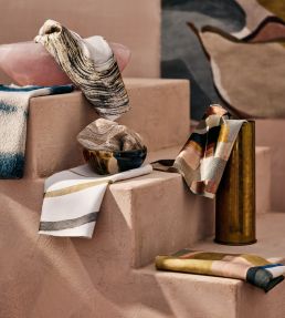 Tsauri Gilt Fabric by Black Edition Argento