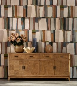 Quadrata Wallpaper by Black Edition Sienna