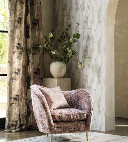 Quadrata Fabric by Clarke & Clarke Charcoal