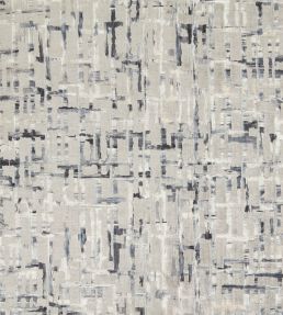 Quadrata Fabric by Clarke & Clarke Charcoal