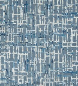 Quadrata Fabric by Clarke & Clarke Midnight
