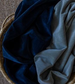 Quintessential Velvet Fabric by Threads Midnight