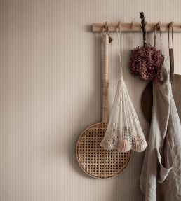 Rand Wallpaper by Sandberg Terracotta