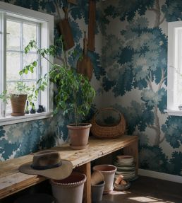 Raphael Forest Mural by Sandberg Blush