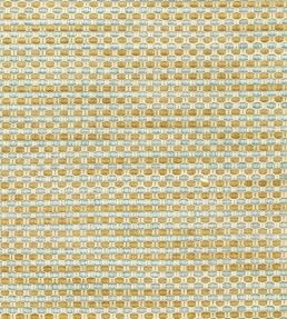 Rattan Fabric by Marvic Jaune/Duck Egg