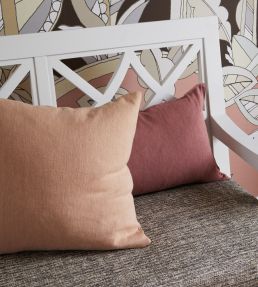 Ravello Linen Fabric by Jim Thompson No.9 Spruce