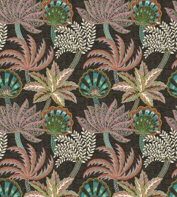 Ravenala Wallpaper by Osborne & Little Charcoal/Blush