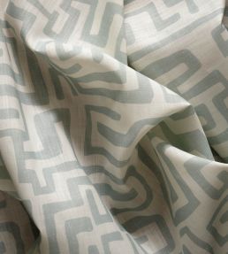 Reef Outdoor Fabric by Andrew Martin Ice