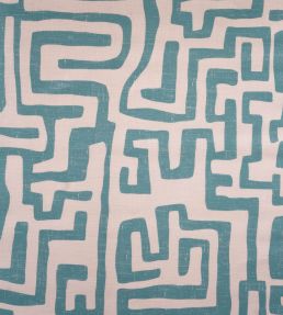 Reef Outdoor Fabric by Andrew Martin Lagoon