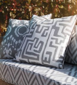 Reef Outdoor Fabric by Andrew Martin Lava