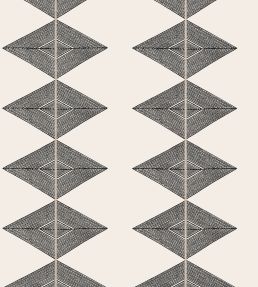 Reflection Wallpaper by Thibaut Basalt Black