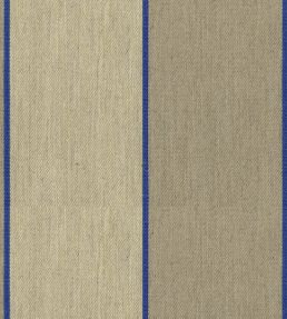 Regatta Stripe 3 Fabric by Ian Mankin Indigo