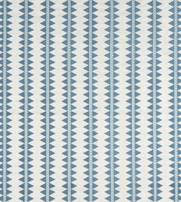 Reno Stripe Fabric by Thibaut Teal