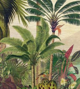 Reverie Tropicale Mural by Arte Jungle Green