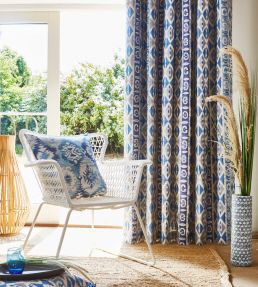 Mykonos Fabric by Prestigious Textiles Cobalt