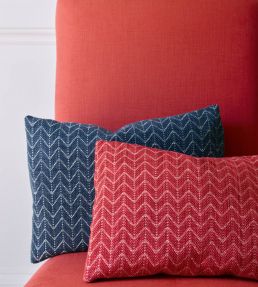 Rhombus Fabric by Jane Churchill Blue