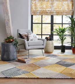 Harlequin Rhythm rug Saffron 40906-140200 Saffron