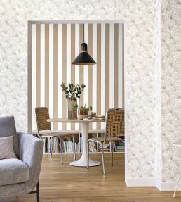 Richard Wallpaper by Caselio Caramel Or