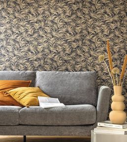 Richard Wallpaper by Caselio Caramel Or