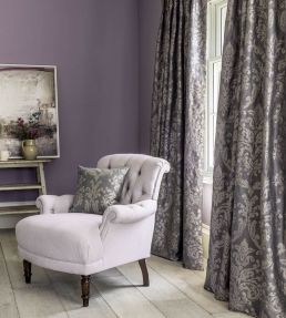 Riverside Damask Fabric by Sanderson Cobble