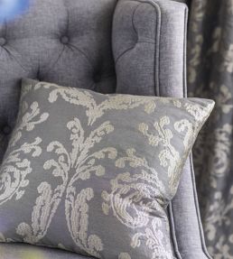 Riverside Damask Fabric by Sanderson Cobble
