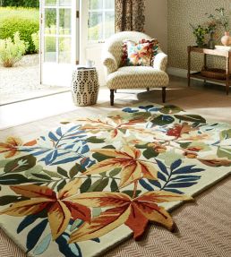 Sanderson Robin's Wood rug Russet Brown 146501140200 Russet Brown