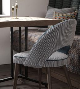 Romeo Fabric by Warwick Graphite