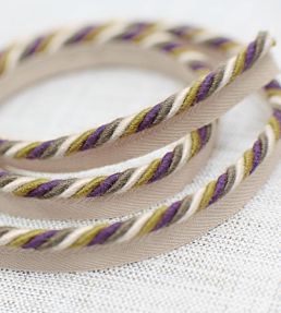 Orte Lip Cord Trimming by Romo Mulberry
