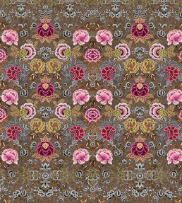 Rose De Damas Mural by Designers Guild Cranberry