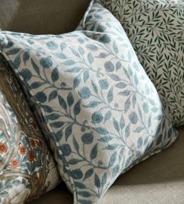 Rosehip Fabric by Morris & Co Forest