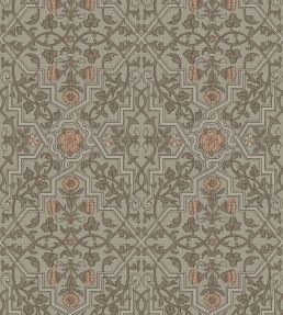 Rosenvinge Wallpaper by Borastapeter Pink / Green