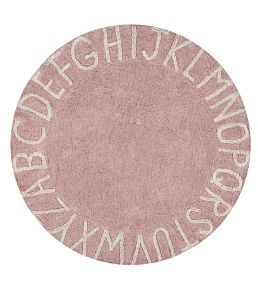 Lorena Canals Round ABC rug Nude Vintage C-ABC-VNN Nude Vintage