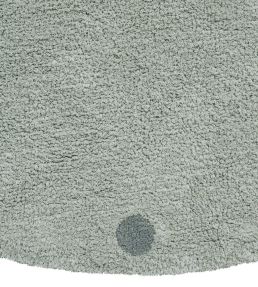 Lorena Canals Round Dot rug Blue Sage C-RDOT-BSG Blue Sage