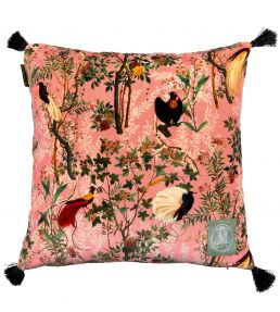 Royal Garden Cushion 50 x 50cm by MINDTHEGAP Pink