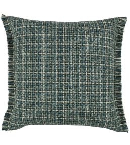 Ruban Cushion 55 x 55cm by Black Edition Teal