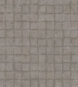 Rustic Check Wallpaper by Eijffinger Brown