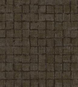 Rustic Check Wallpaper by Eijffinger Brown / Taupe
