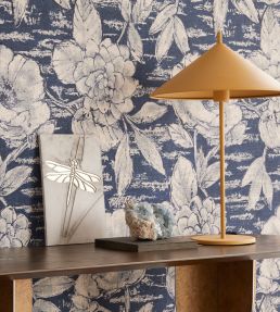 Rustic Floral Wallpaper by Eijffinger Yellow / Ochre