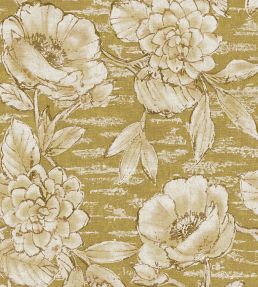 Rustic Floral Wallpaper by Eijffinger Yellow / Ochre