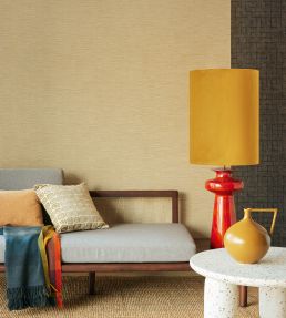 Rustic Stripe Wallpaper by Eijffinger White / Cream